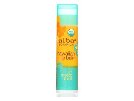 Alba Botanica - Lip Balm - Hawaiian - Mojito Mint - 0.15 oz. Discount