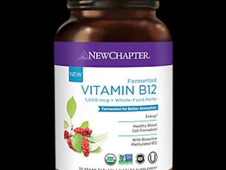 New Chapter Fermented Vitamin B12 - 30 Tablets For Cheap