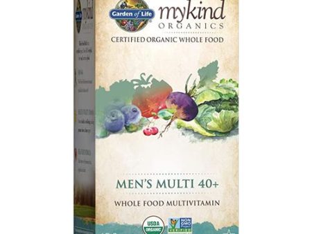 Garden of Life mykind Organics Men s 40+ Multi  120 Tablets Online