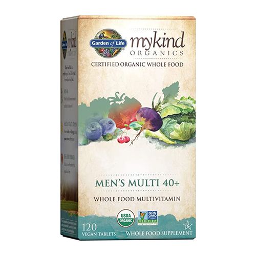 Garden of Life mykind Organics Men s 40+ Multi  120 Tablets Online