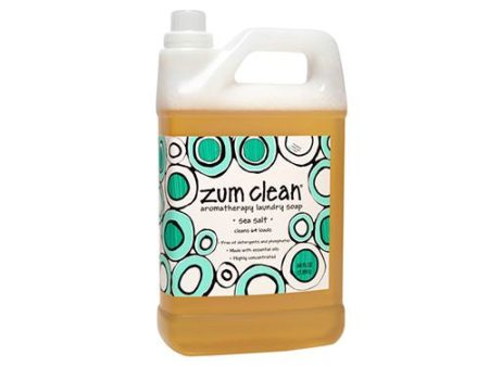 Zum Laundry Soap - Sea Salt - 64 fl oz Supply