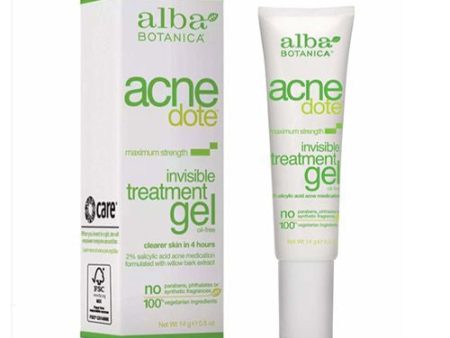 Alba Botanica Acnedote Maximum Strength Invisible Treatment Gel  0.5 oz. on Sale