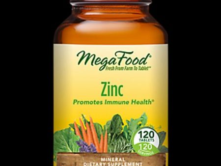 Zinc  120 Tablets  MegaFood Discount