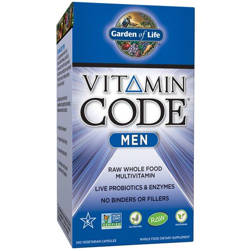 Garden of Life Vitamin Code Men s Multi 240 Capsules Cheap