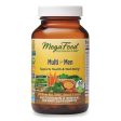 MegaFood Men s Multivitamin - With B vitamins for Cellular Energy Production & Choline to Support Cognitive Function - Non-GMO  Vegetarian & Made without Dairy and Soy - 60 Tabs (30 Servings) Sale