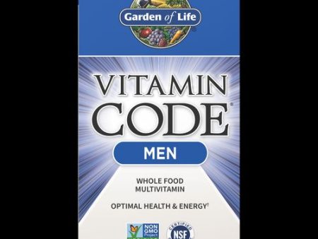 Garden of Life Vitamin Code Men s Multi  120 Capsules Fashion