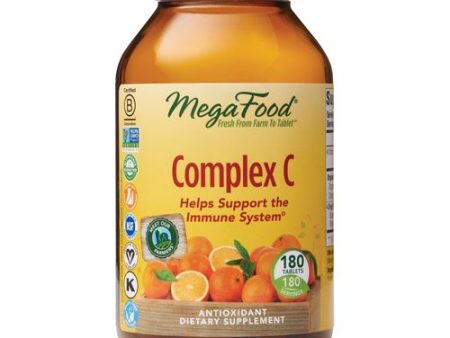 MegaFood  Complex C  Supports a Healthy Immune System  Antioxidant Vitamin C Supplement  Gluten Free  Vegan  180 Tablets (180 Servings) Cheap