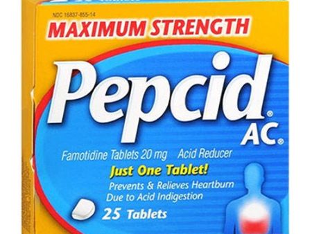 Pepcid AC Maximum Strength for Heartburn Prevention & Relief  8 Ct Cheap