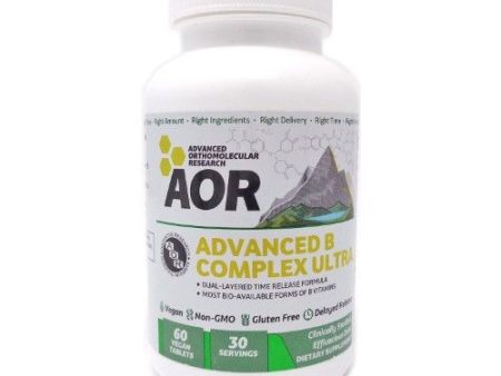 Advanced Orthomolecular Research AOR Advanced B Complex Ultra, 60 Time Release Tablets For Cheap