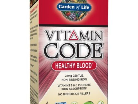 Garden of Life Vitamin Code Healthy Blood  60 Capsules Online