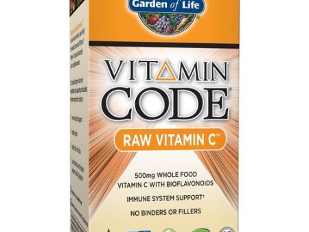 Garden of Life Vitamin Code Vitamin C Capsules  500mg  120 Ct on Sale