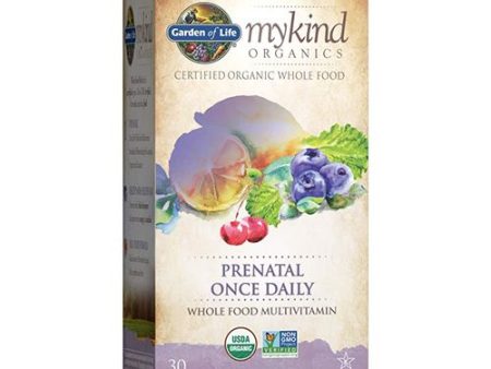 Garden of Life mykind Organics Prenatal Once Daily Multi 30 Organic Tablet For Discount