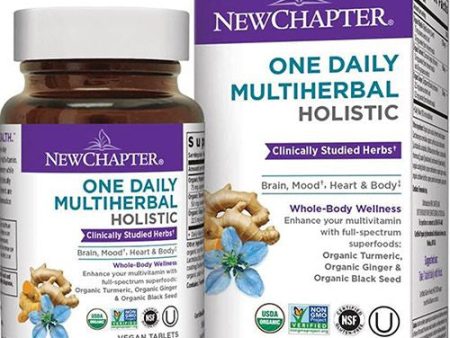 New Chapter Holistic One Daily Multi - 30 tablets Hot on Sale