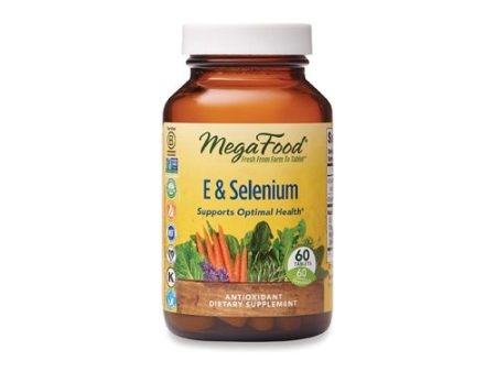 MegaFood - E & Selenium - 60 Tablets Hot on Sale