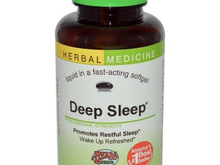 Deep Sleep - 120 Fast-Acting Softgels by Herbs Etc Hot on Sale