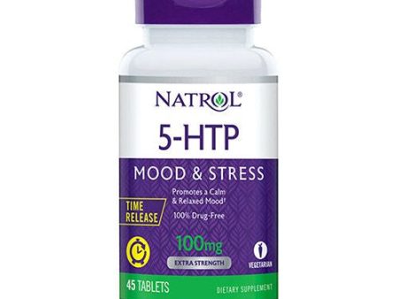 Natrol 5-HTP Time Release 100mg Tablets  45 Ct Cheap