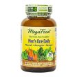 MegaFood Men s One Daily - Men s Multivitamins with B Complex Vitamins and Zinc - Gluten-Free and Made without Dairy or Soy - 30 Tabs Online Sale