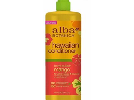 Alba Botanica Body Builder Mango Hawaiian Conditioner  32 oz Fashion