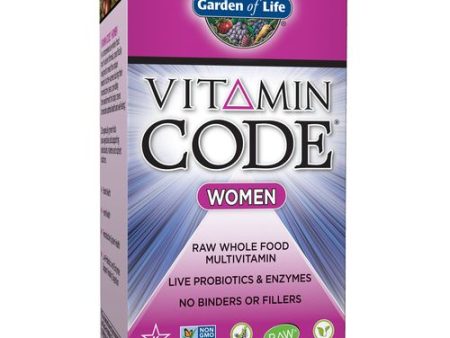 Garden of Life Vitamin Code Women s Multi 240 Capsules Hot on Sale