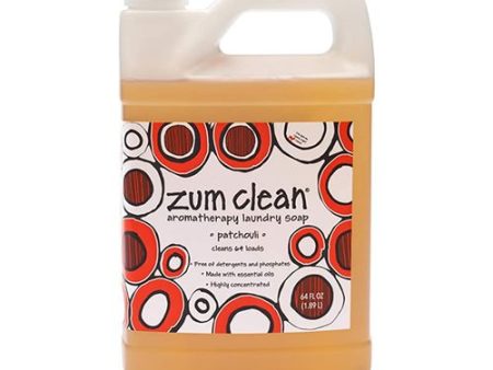 Zum Clean Laundry Soap - Patchouli - 64 fl oz (B00M3DM348) Online Hot Sale