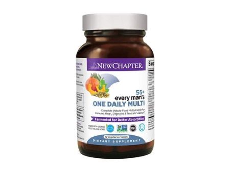 New Chapter Every Man s One Daily 55+ Multivitamin Tablets  72 Ct For Sale