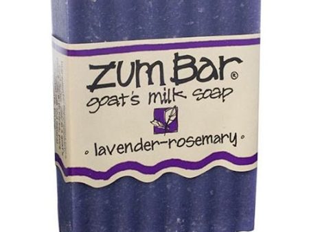 Zum Bar Goat s Milk Soap - Lavender-Rosemary - 3 oz (3 Pack) by Indigo Wild Fashion