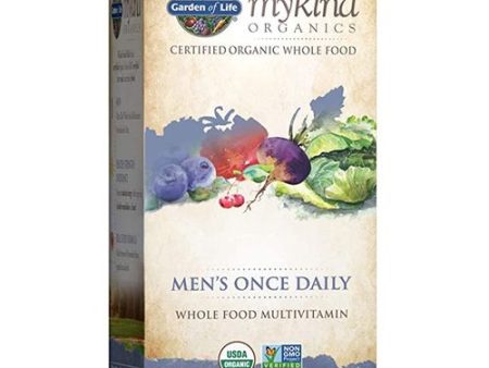 Garden of Life mykind Organics Men Once Daily Multi  60 Tablets Online now