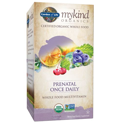 Garden of Life mykind Organics Prenatal Once Daily Multi 90 Organic Tablet For Sale